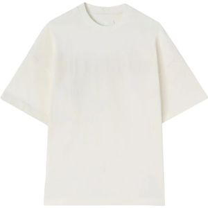 Jil Sander, Heren, Tops, Wit, Maat: L Katoen,