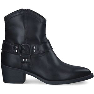 Tamaris 1-25705-Black Leather-western laars-city western tamaris
