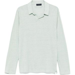 Sease, Heren, Tops, Groen, Maat: M Katoen,