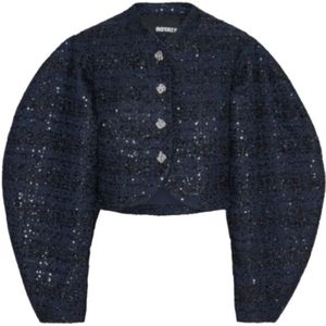 Rotate Birger Christensen, Dames, Jassen, Blauw, Maat: S