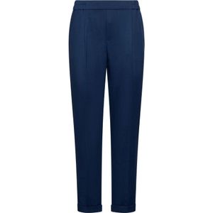Silvian Heach, Dames, Broeken, Blauw, Maat: 2XS Leer,
