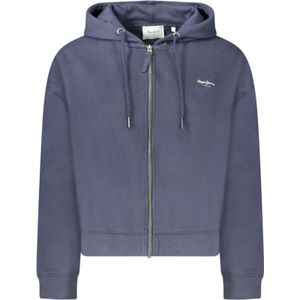 Pepe Jeans - Babi - Hoodie - Blauw - Katoen