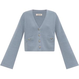 Zadig & Voltaire, Dames, Truien, Blauw, Maat: L Wol,