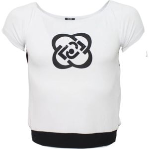 Liu Jo, Dames, Tops, Wit, Maat: S Viscose,