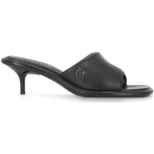 Pinko, Dames, Schoenen, Zwart, Maat: 36 EU Leer,
