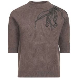 Brunello Cucinelli, Dames, Truien, Bruin, Maat: M Kasjmier,