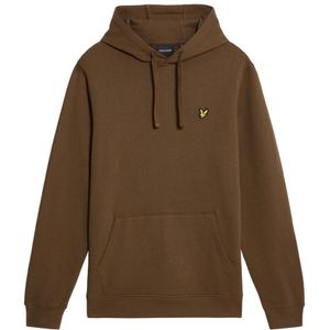 Lyle & Scott, Heren, Sweatshirts & Hoodies, Bruin, Maat: XS Katoen,