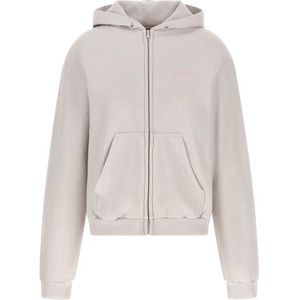 Balenciaga, Dames, Sweatshirts & Hoodies, Wit, Maat: XS Katoen,