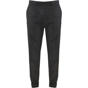 Liu Jo, Heren, Broeken, Blauw, Maat: S Wol,