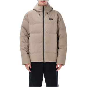 Patagonia, Heren, Jassen, Grijs, Maat: XL Poliester,