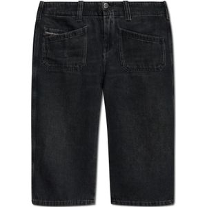 Diesel - De-Keate-Short - Korte Broek - Zwart - 100% Katoen