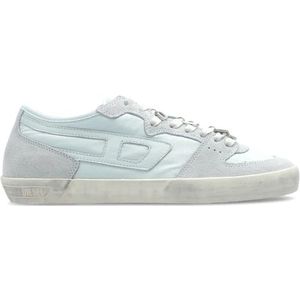 Diesel, Dames, Schoenen, Blauw, Maat: 35 EU Leer,