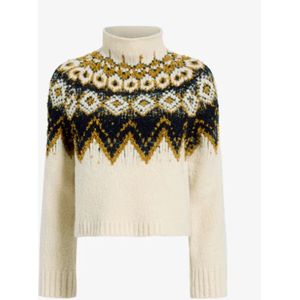 Proenza Schouler, Dames, Truien, Beige, Maat: M