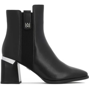 Kazar - Knielaarzen - Zwart - Leer