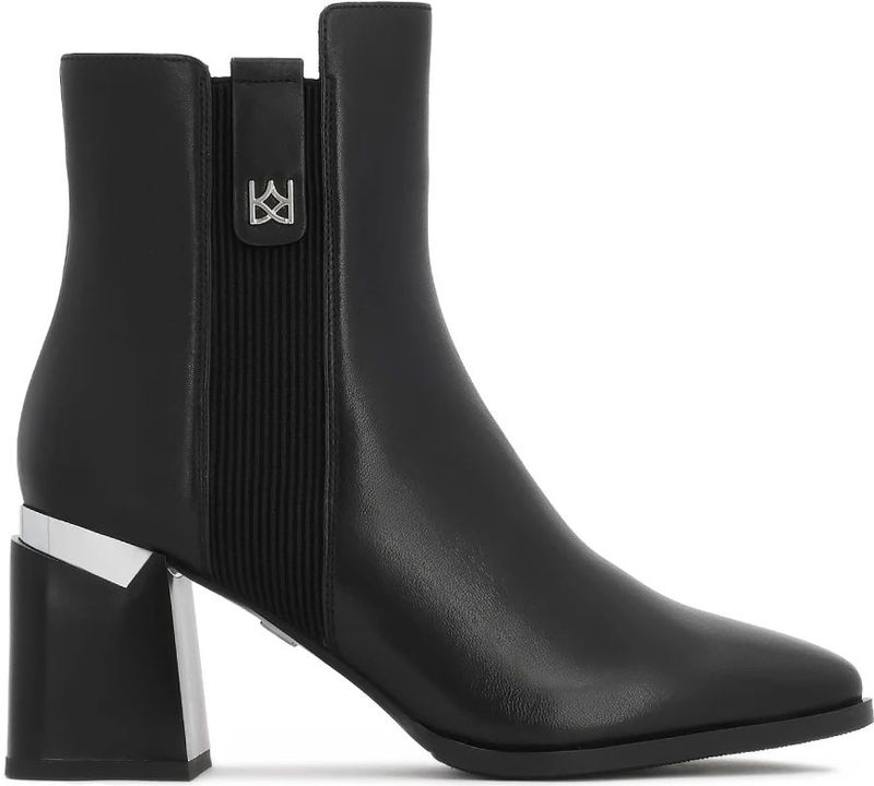 Kazar - Knielaarzen - Zwart - Leer