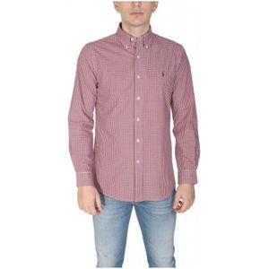 Ralph Lauren, Heren, Overhemden, Rood, Maat: XL Katoen,