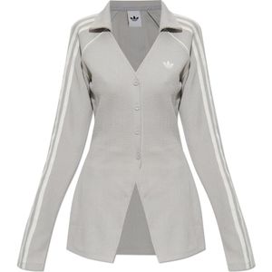 Adidas Originals, Dames, Truien, Grijs, Maat: M Leer,