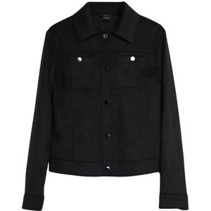 Pennyblack, Dames, Jassen, Zwart, Maat: L Suède,