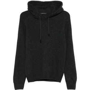 Tagliatore, Heren, Sweatshirts & Hoodies, Grijs, Maat: M