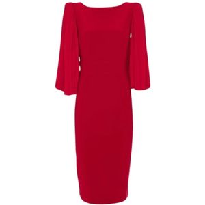 Joseph Ribkoff, Dames, Jurken, Rood, Maat: XL Spandex,