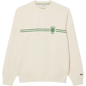 Lacoste, Heren, Sweatshirts & Hoodies, Beige, Maat: M