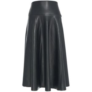 Norma Kamali, Dames, Rokken, Zwart, Maat: S