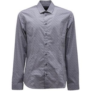 Patrizia Pepe, Heren, Overhemden, Blauw, Maat: L