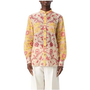 Valentino, Dames, Blouses & Shirts, Veelkleurig, Maat: XS