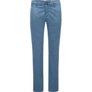 Jacob Cohën, Heren, Broeken, Blauw, Maat: W32 Katoen,