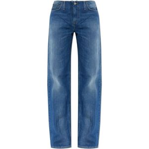 Acne Studios, Dames, Jeans, Blauw, Maat: XS Denim,