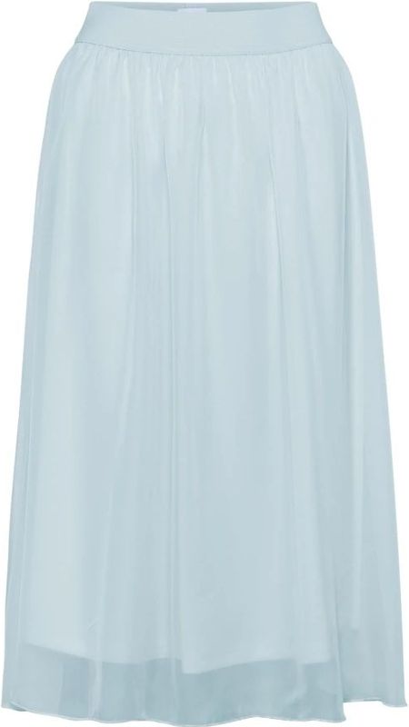 Saint Tropez - Coral SZ Rok - Blauw - A-lijn Midi-rok - Polyester