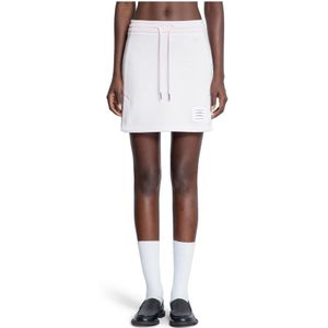 Thom Browne, Dames, Rokken, Wit, Maat: S Katoen,