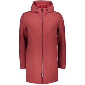 Herno, Heren, Mantels, Rood, Maat: L Viscose,