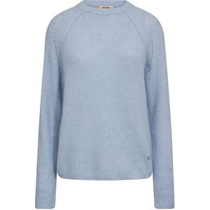 MOS Mosh, Dames, Truien, Blauw, Maat: XS Kasjmier,