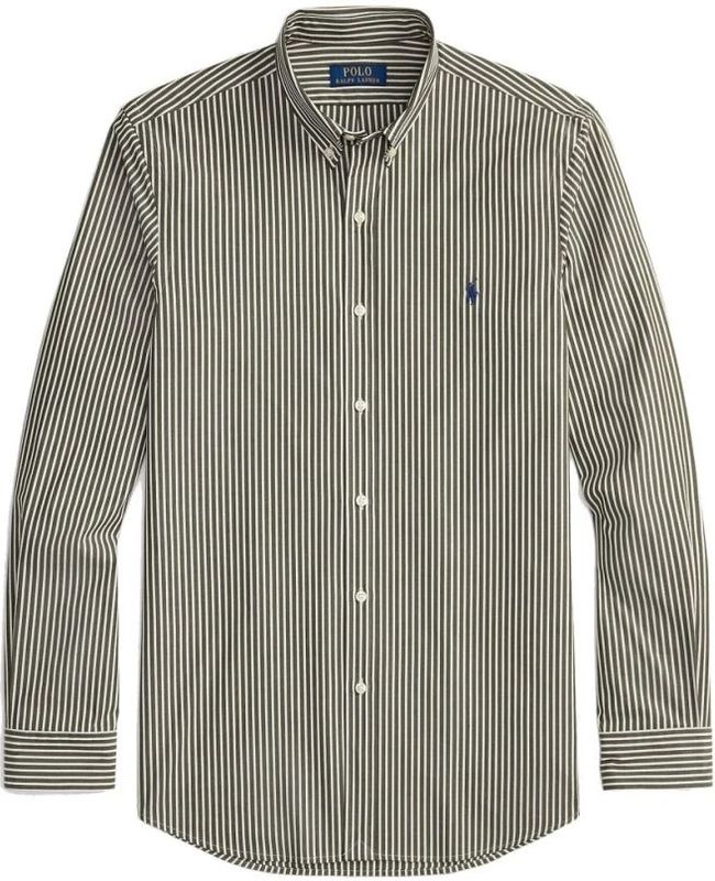 Polo Ralph Lauren - Custom Fit Poplin Overhemd - Veelkleurig - Katoen