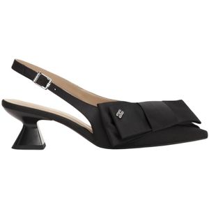 Ganni, Dames, Schoenen, Zwart, Maat: 38 EU Leer,