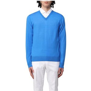 Ballantyne, Heren, Truien, Blauw, Maat: XL Wol,