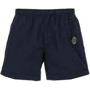 C.p. Company, Heren, Badkleding, Blauw, Maat: XL Nylon,