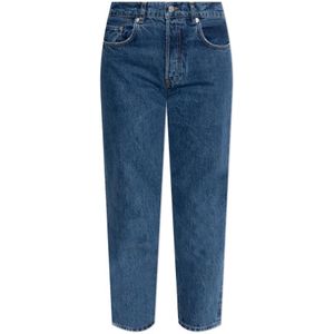Anine Bing, Dames, Jeans, Blauw, Maat: W28 Katoen,