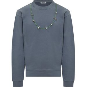 Ambush, Heren, Sweatshirts & Hoodies, Blauw, Maat: S