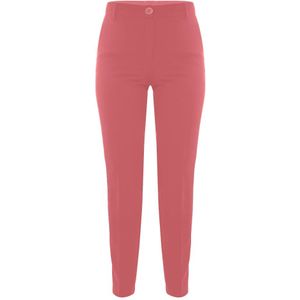 Kocca, Dames, Broeken, Roze, Maat: XS Leer,