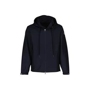 Moncler Windjack met capuchon , Blue , Heren , Maat: XL