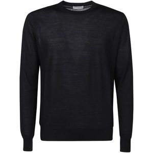 Ballantyne, Heren, Truien, Zwart, Maat: M Wol,