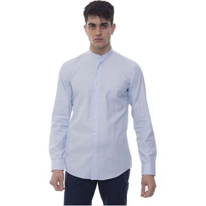 Hugo, Heren, Overhemden, Blauw, Maat: 2XL Katoen,