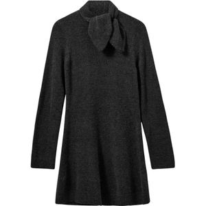 Designers Remix, Dames, Jurken, Grijs, Maat: XS Wol,