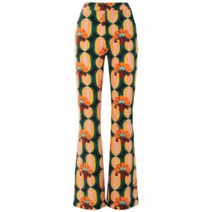 La DoubleJ, Dames, Broeken, Veelkleurig, Maat: L Polyamide,