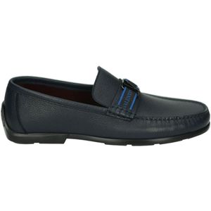 Valentino, Heren, Schoenen, Blauw, Maat: 44 EU Leer,