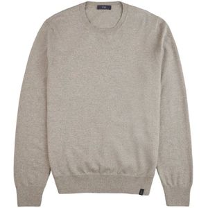 Fay, Heren, Truien, Beige, Maat: 2XL Wol,