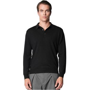 Bellwood, Heren, Truien, Zwart, Maat: 2XL Wol,