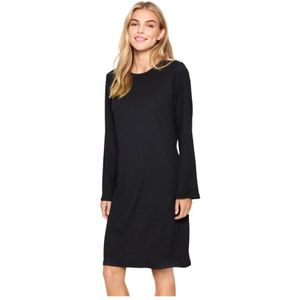 Saint Tropez, Dames, Jurken, Zwart, Maat: L